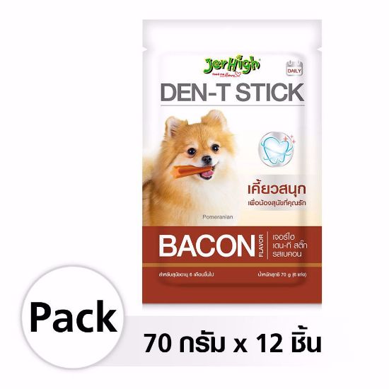 รูปภาพของ DEN-T STICK BACON FLAVOR 70 G x 12